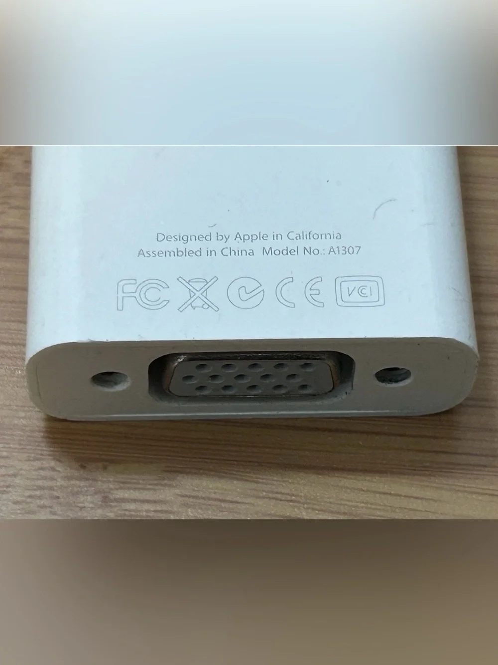 Apple Mac Mini Display Port Thunderbolt to VGA Adapter + VGA Cable Bundle TESTED